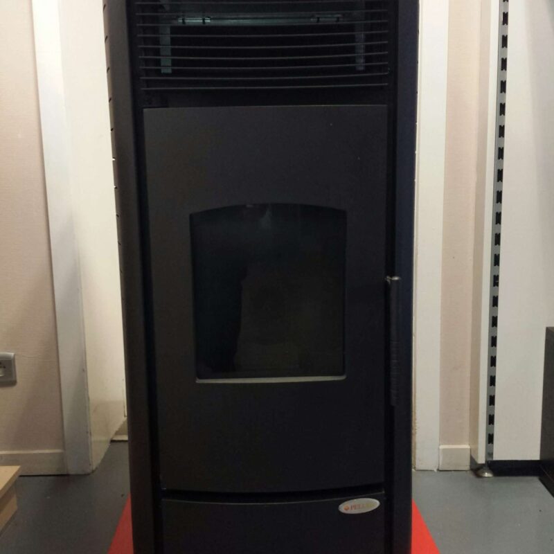 Krachtige Pellka pelletkachel 13kw Gietijzer pellet kachel landelijk model