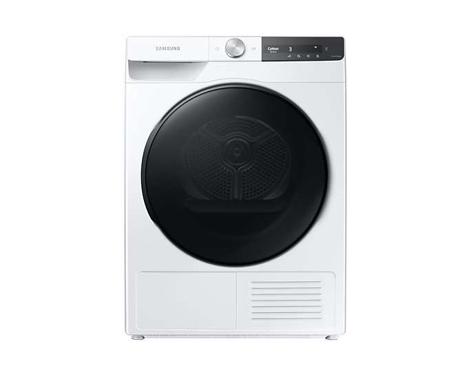 Samsung DV90T7240BT wasdroger Vrijstaand Voorbelading 9 kg A+++ Wit
